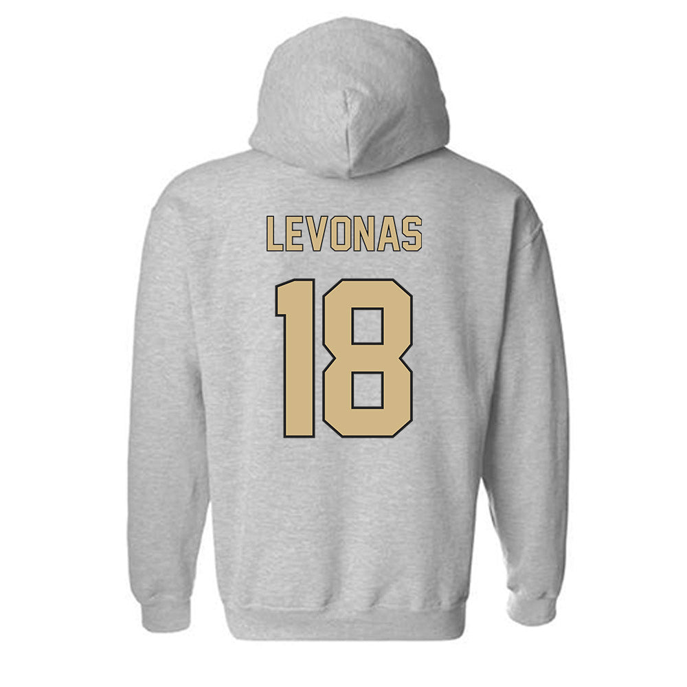 Wake Forest - NCAA Baseball : Christopher Levonas - Fashion Shersey Hooded Sweatshirt-1