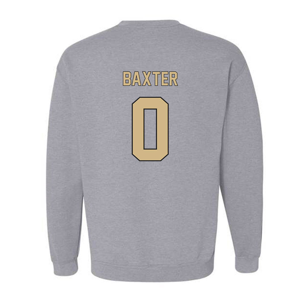 Wake Forest - NCAA Baseball : Cuyler Baxter - Fashion Shersey Crewneck Sweatshirt-1