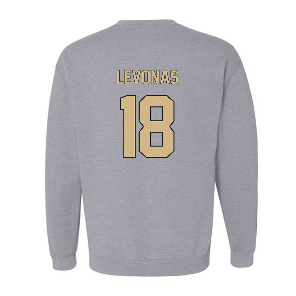 Wake Forest - NCAA Baseball : Christopher Levonas - Fashion Shersey Crewneck Sweatshirt-1