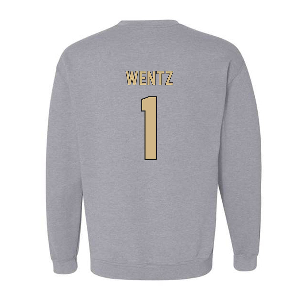 Wake Forest - NCAA Baseball : Dalton Wentz - Fashion Shersey Crewneck Sweatshirt-1