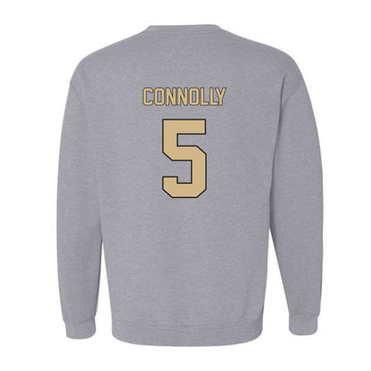 Wake Forest - NCAA Baseball : Brian Connolly - Fashion Shersey Crewneck Sweatshirt-1