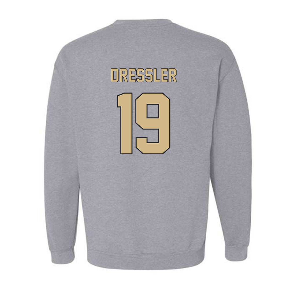 Wake Forest - NCAA Baseball : Troy Dressler - Fashion Shersey Crewneck Sweatshirt-1