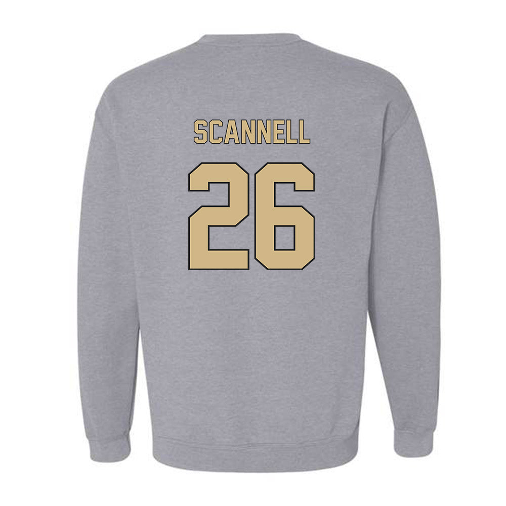 Wake Forest - NCAA Baseball : Matt Scannell - Fashion Shersey Crewneck Sweatshirt-1