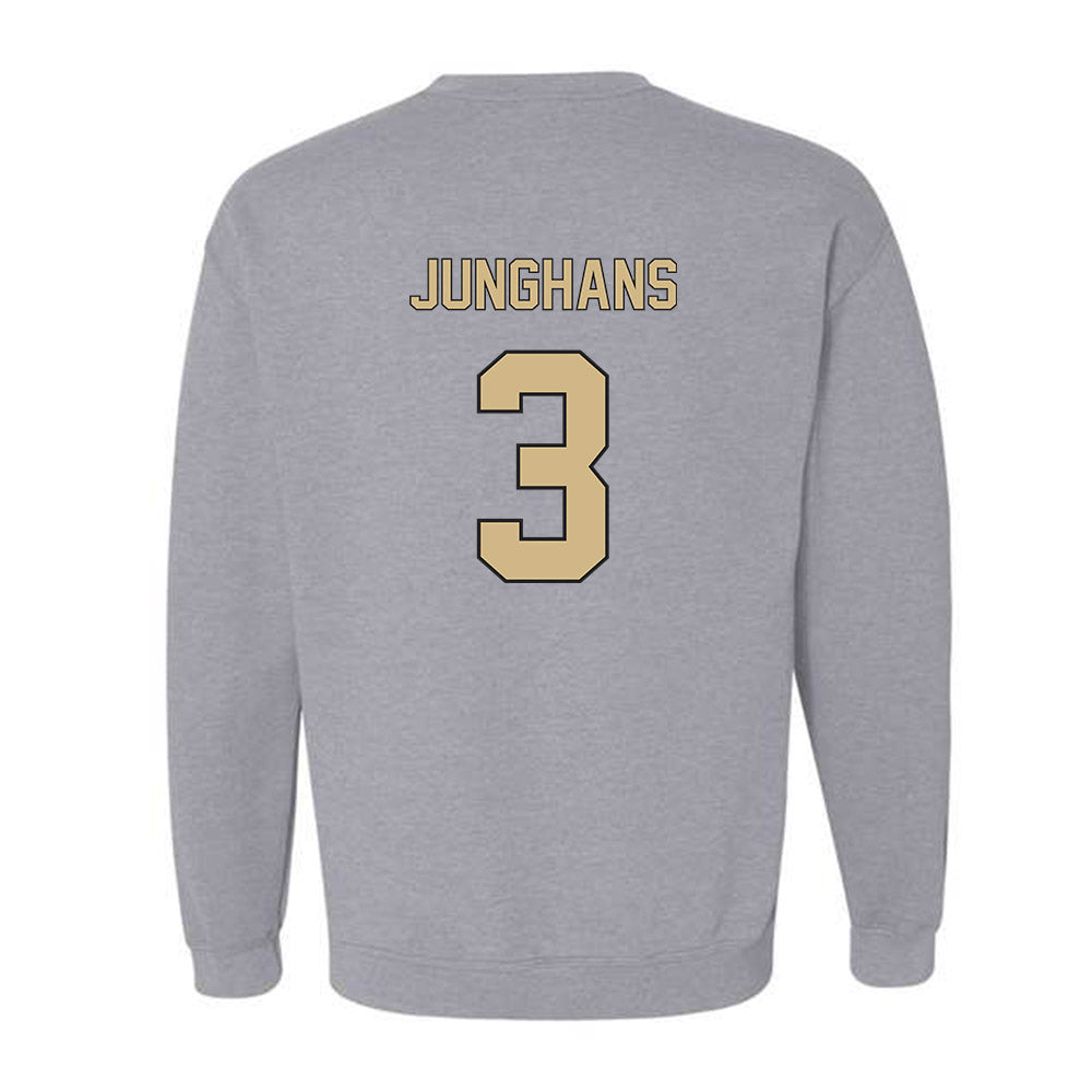 Wake Forest - NCAA Baseball : Alex Junghans - Fashion Shersey Crewneck Sweatshirt-1