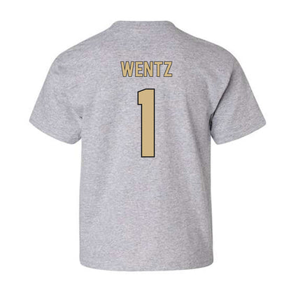 Wake Forest - NCAA Baseball : Dalton Wentz - Fashion Shersey Youth T-Shirt-1