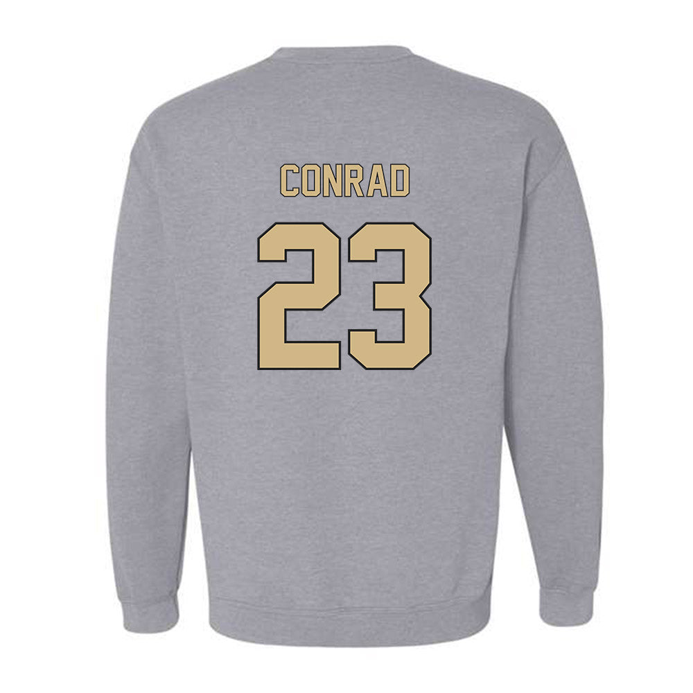 Wake Forest - NCAA Baseball : Ethan Conrad - Fashion Shersey Crewneck Sweatshirt-1