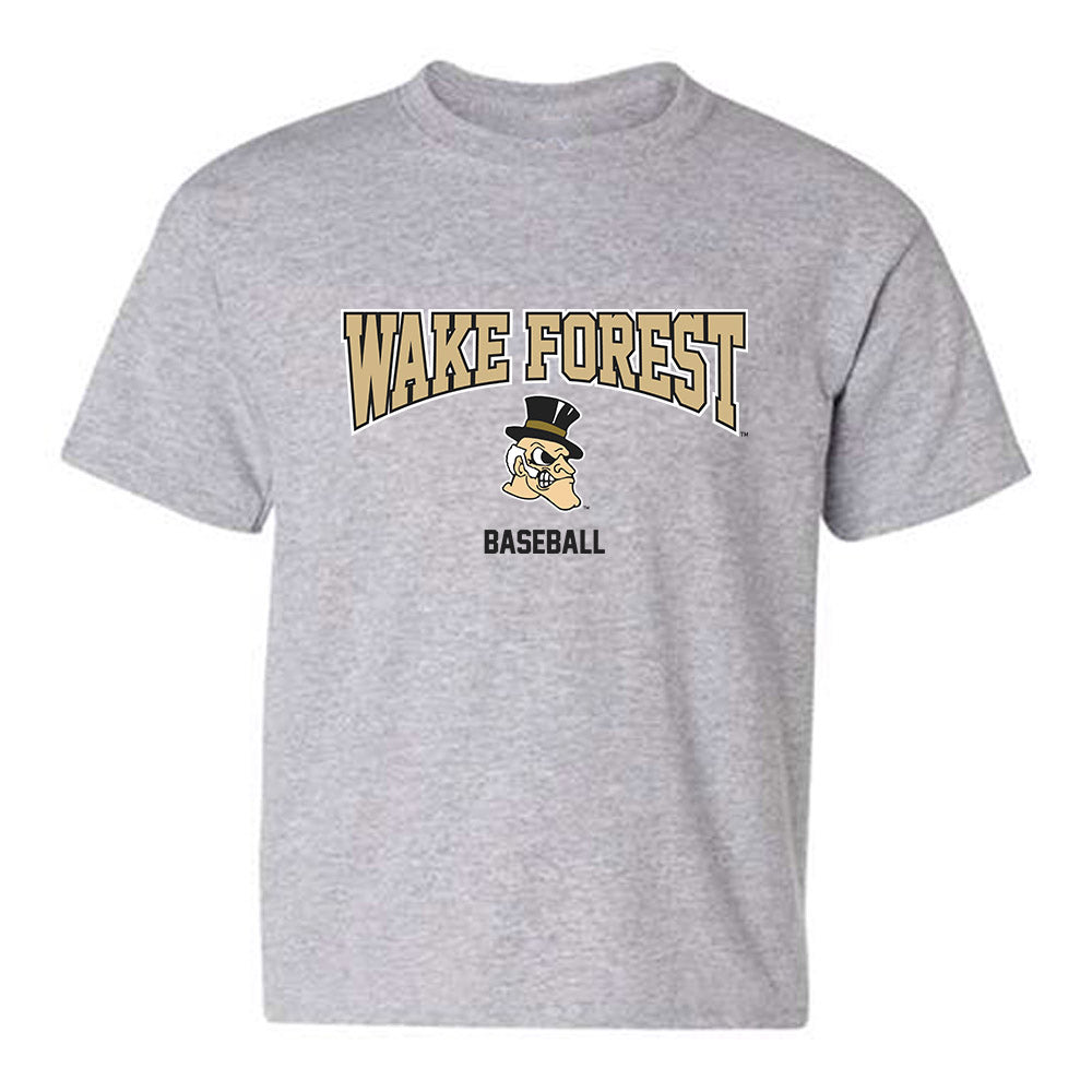 Wake Forest - NCAA Baseball : Nate Brittain - Fashion Shersey Youth T-Shirt-0