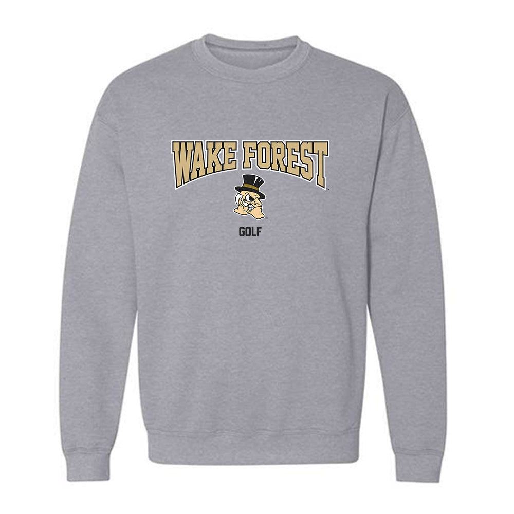 Wake Forest - NCAA Women's Golf : Chutimon Rujiranan - Fashion Shersey Crewneck Sweatshirt-0