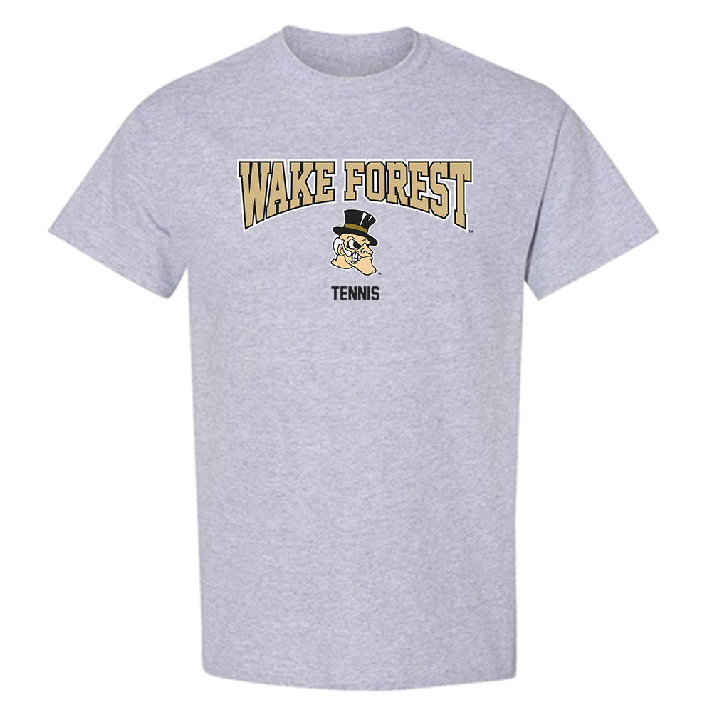 Wake Forest - NCAA Men's Tennis : Ariel Zauber - Fashion Shersey T-Shirt-0