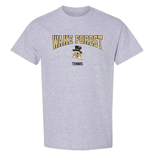 Wake Forest - NCAA Men's Tennis : Ariel Zauber - Fashion Shersey T-Shirt-0