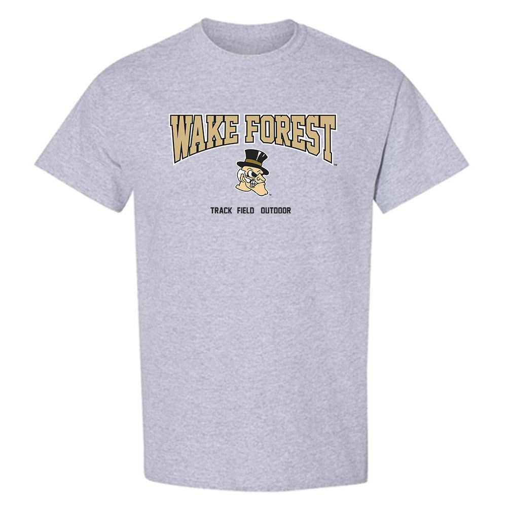 Wake Forest - NCAA Men's Track & Field : Hunter Jones - Fashion Shersey T-Shirt-0