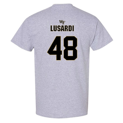 Wake Forest - NCAA Football : Matthew Lusardi - Fashion Shersey T-Shirt-1