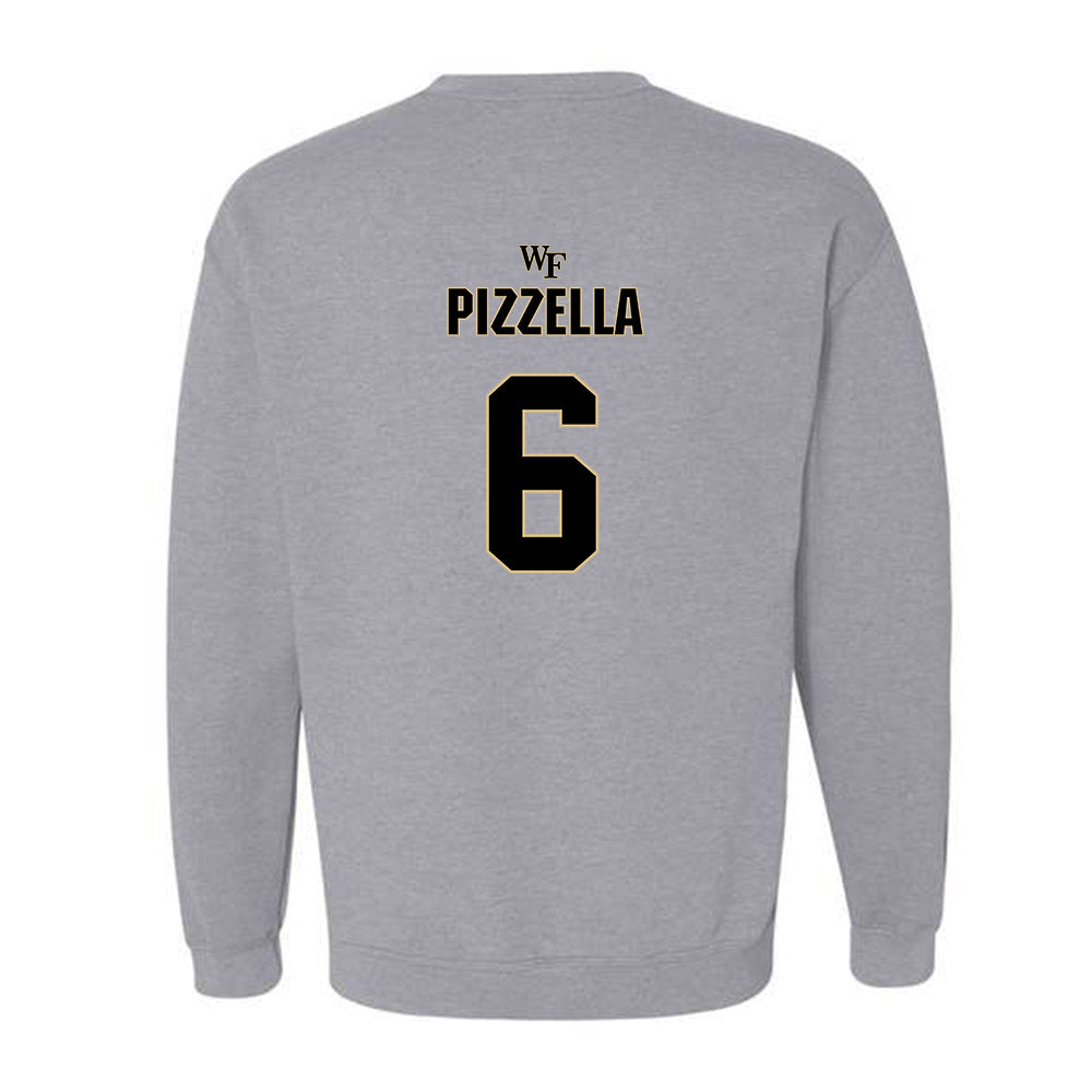 Wake Forest - NCAA Football : Steele Pizzella - Fashion Shersey Crewneck Sweatshirt-1