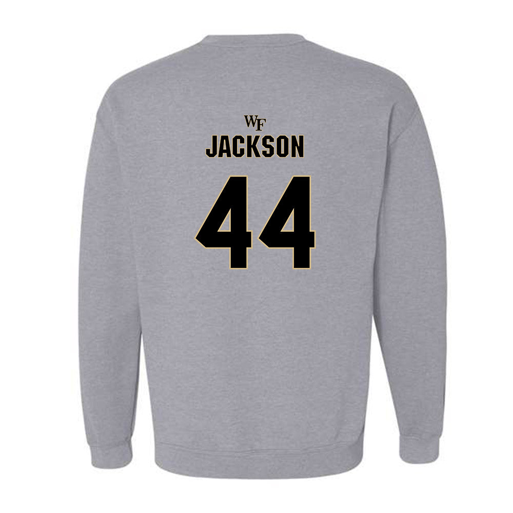 Wake Forest - NCAA Football : Zeek Jackson - Crewneck Sweatshirt