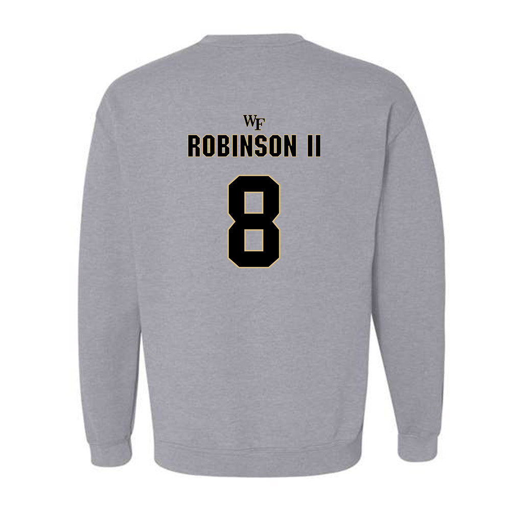 Wake Forest - NCAA Football : Eldrick Robinson II - Crewneck Sweatshirt