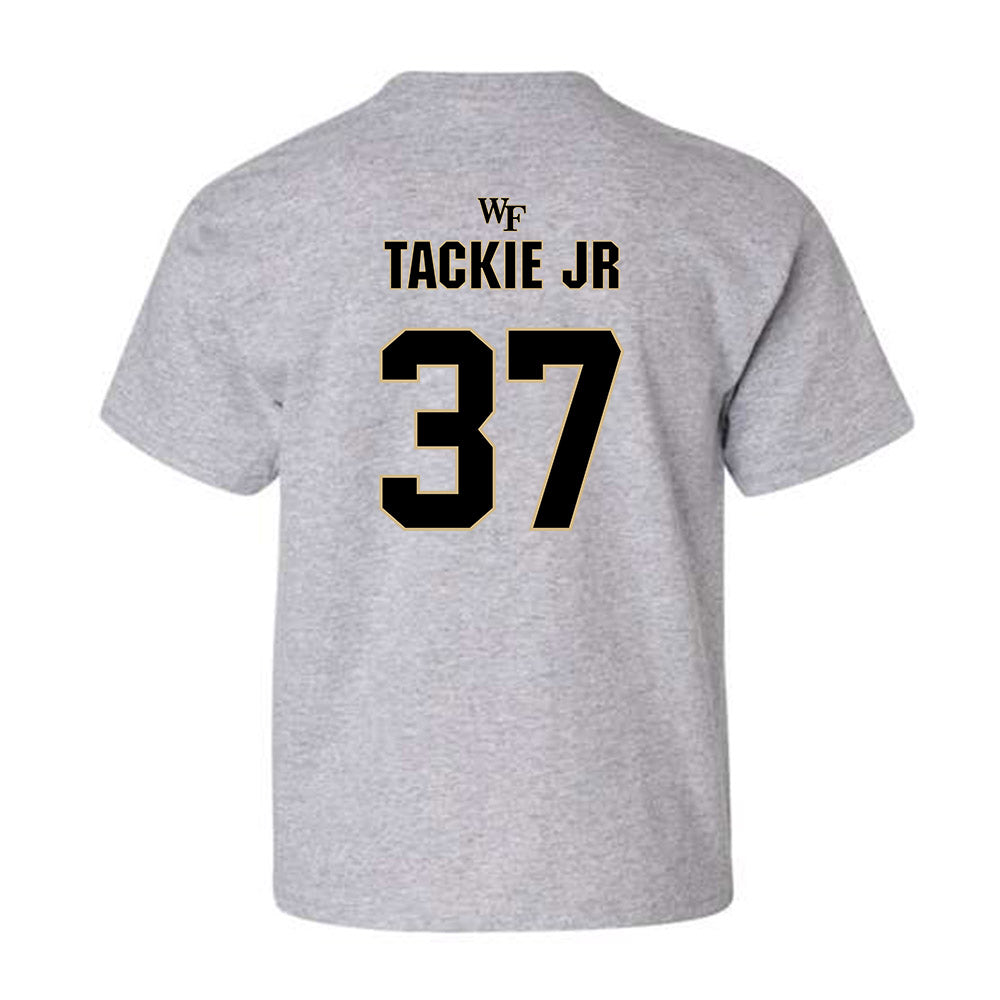 Wake Forest - NCAA Football : William Tackie Jr - Youth T-Shirt