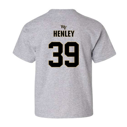 Wake Forest - NCAA Football : Ryan Henley - Youth T-Shirt