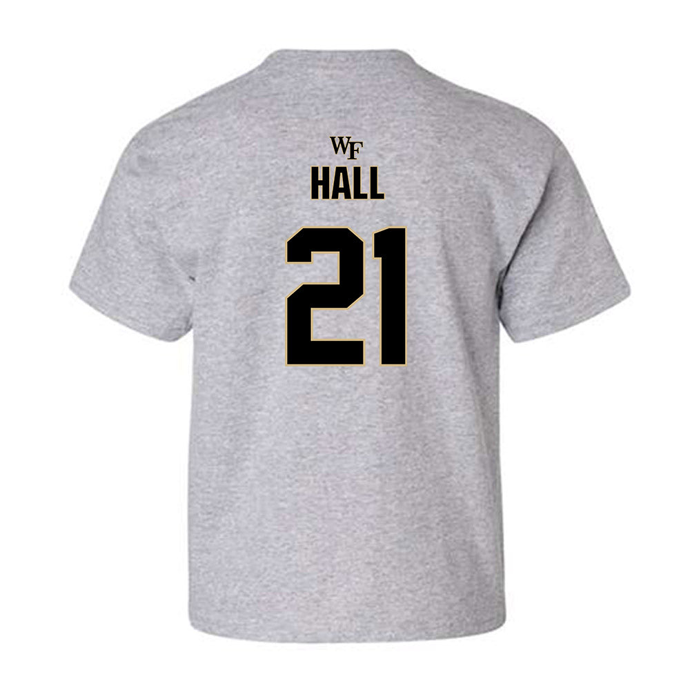 Wake Forest - NCAA Football : Aiden Hall - Fashion Shersey Youth T-Shirt-1
