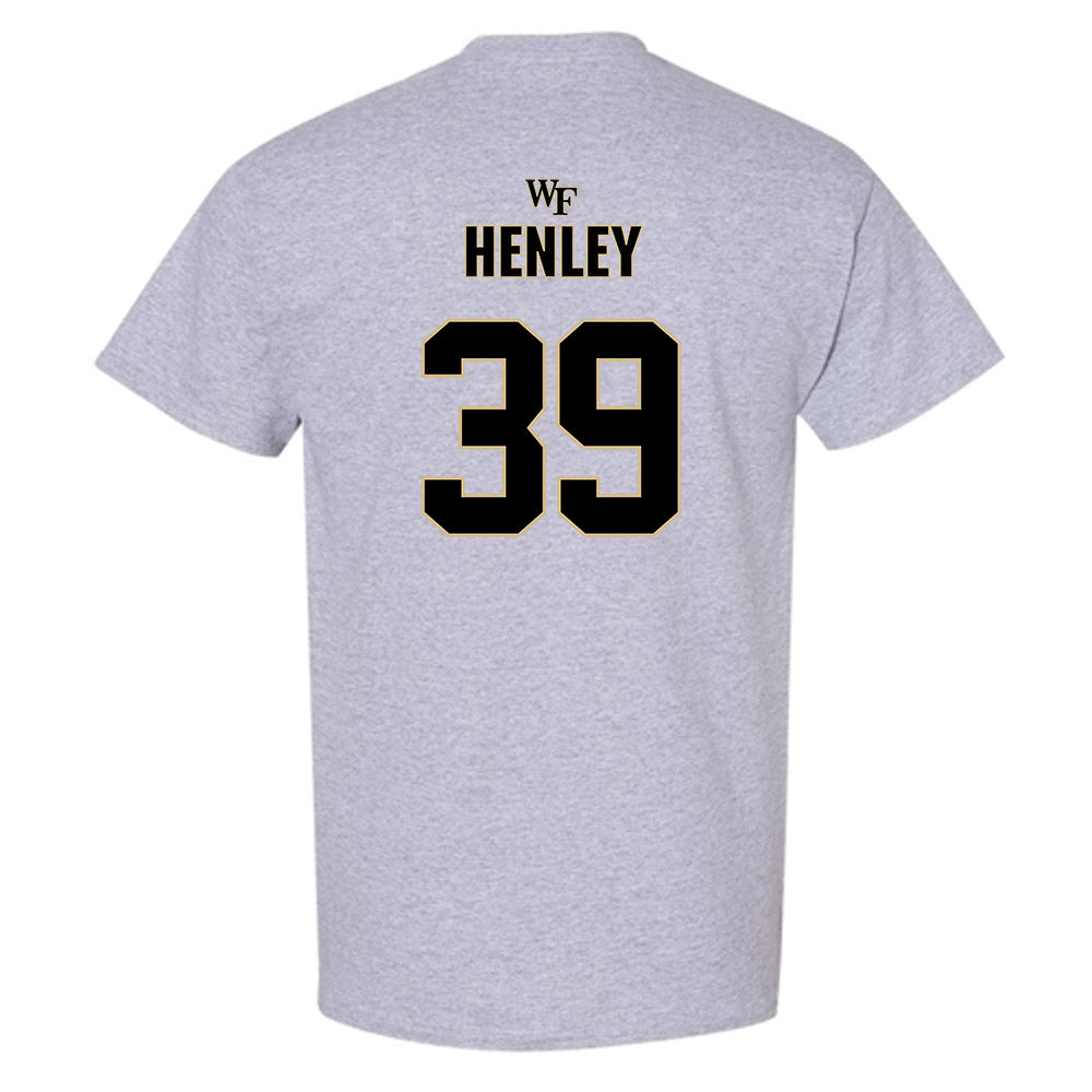 Wake Forest - NCAA Football : Ryan Henley - T-Shirt