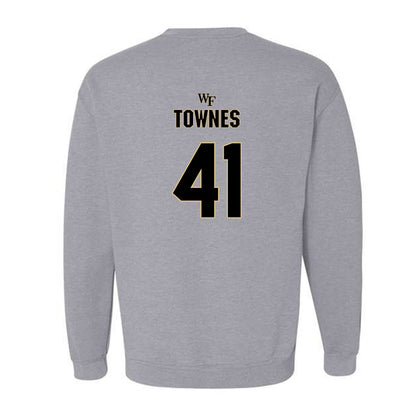 Wake Forest - NCAA Football : Kalil Townes - Fashion Shersey Crewneck Sweatshirt-1