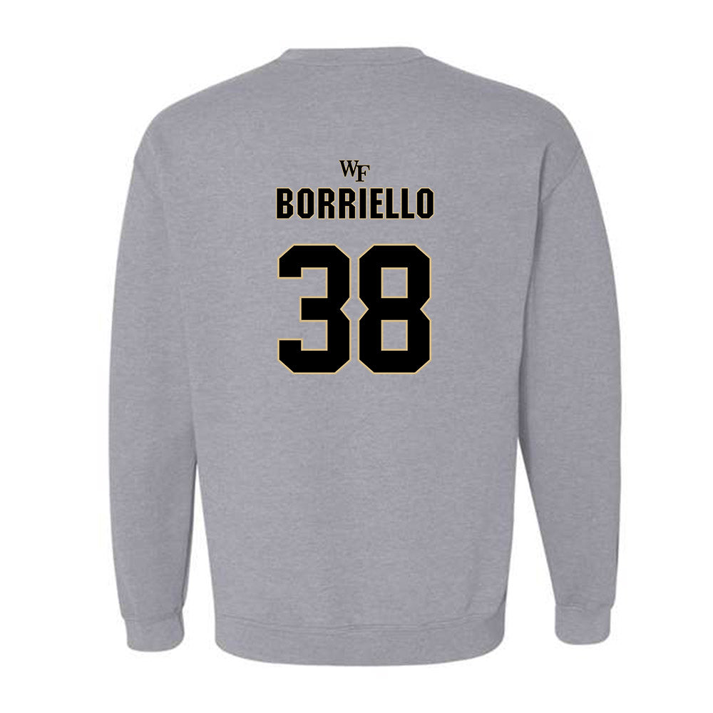 Wake Forest - NCAA Football : Anthony Borriello - Fashion Shersey Crewneck Sweatshirt-1