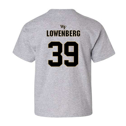 Wake Forest - NCAA Football : Joel Lowenberg - Fashion Shersey Youth T-Shirt-1