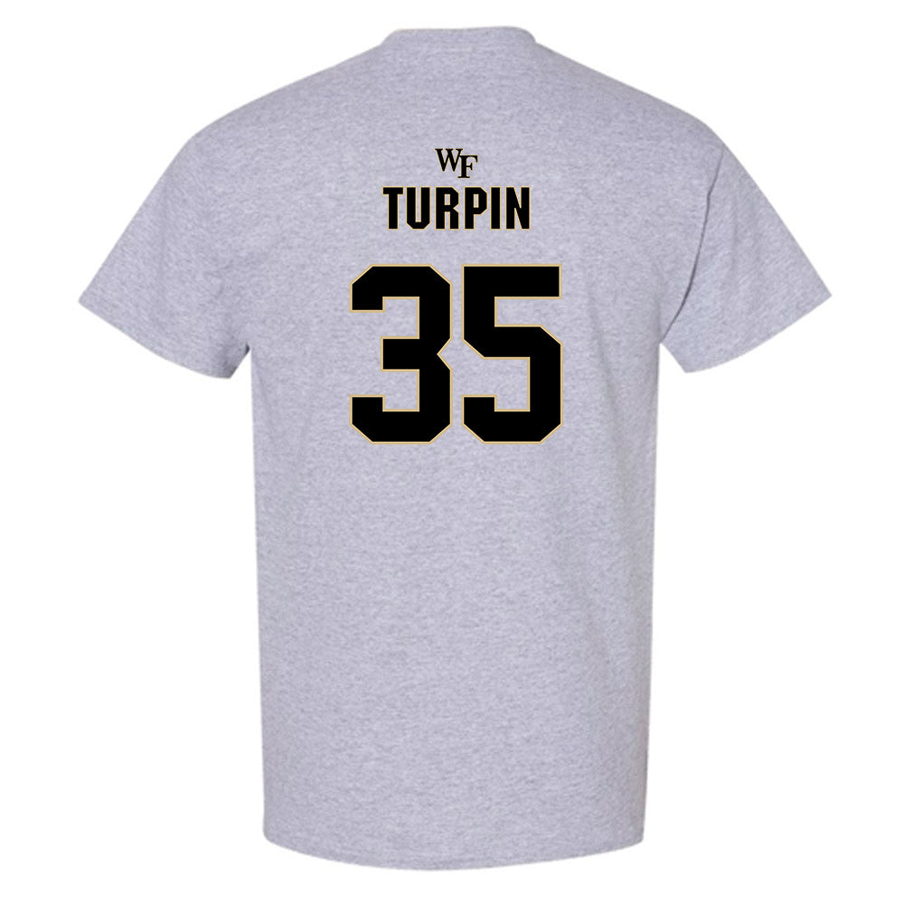 Wake Forest - NCAA Football : Myles Turpin - T-Shirt