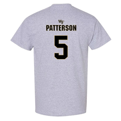 Wake Forest - NCAA Football : Davaughn Patterson - Fashion Shersey T-Shirt-1