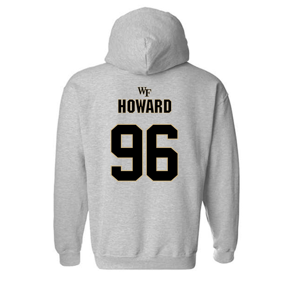 Wake Forest - NCAA Football : kendal howard - Hooded Sweatshirt