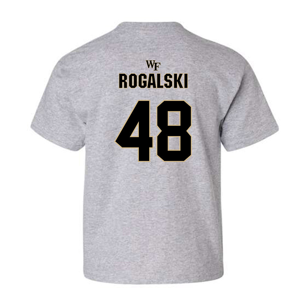 Wake Forest - NCAA Football : Mark Rogalski - Youth T-Shirt