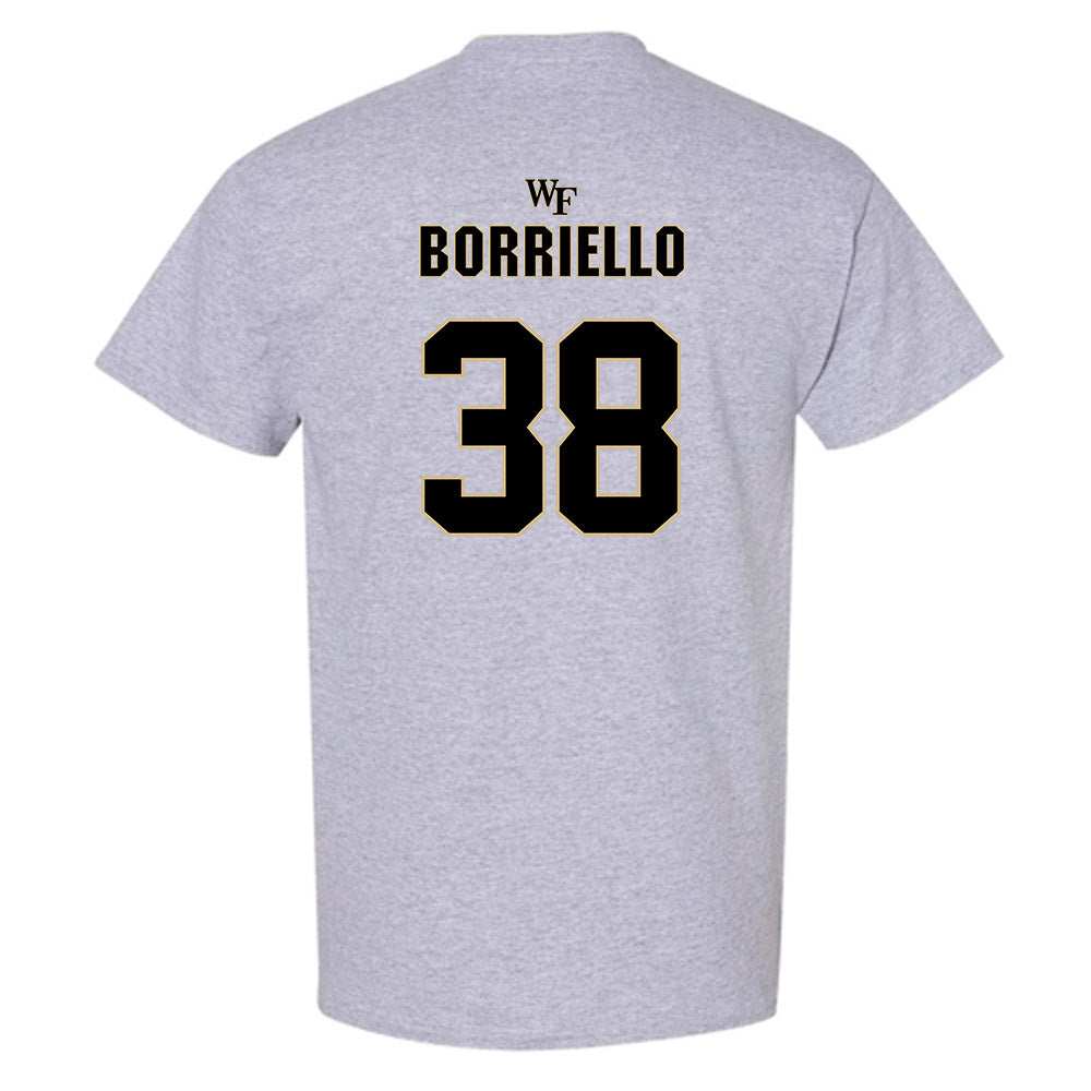 Wake Forest - NCAA Football : Anthony Borriello - Fashion Shersey T-Shirt-1