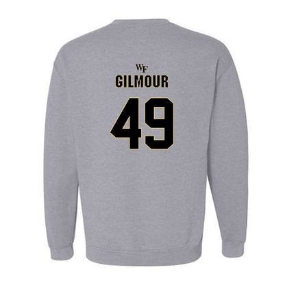 Wake Forest - NCAA Football : Eli Gilmour - Fashion Shersey Crewneck Sweatshirt-1