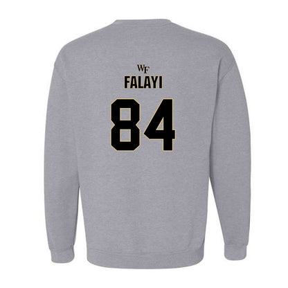 Wake Forest - NCAA Football : Eni Falayi - Fashion Shersey Crewneck Sweatshirt-1