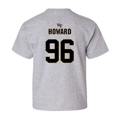 Wake Forest - NCAA Football : kendal howard - Youth T-Shirt