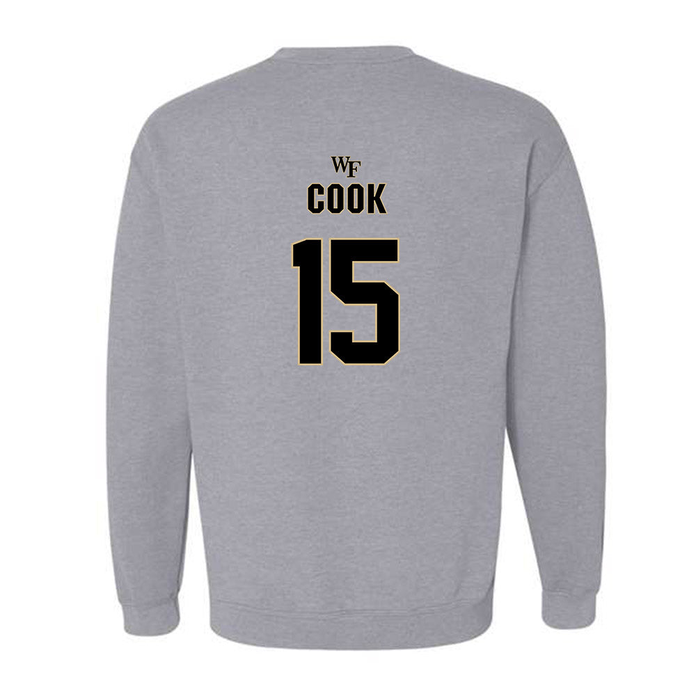 Wake Forest - NCAA Football : Devin Cook - Crewneck Sweatshirt Classic Shersey