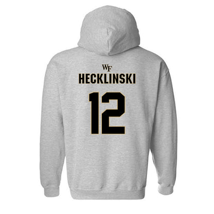 Wake Forest - NCAA Football : Jeremy Hecklinski - Hooded Sweatshirt Classic Shersey