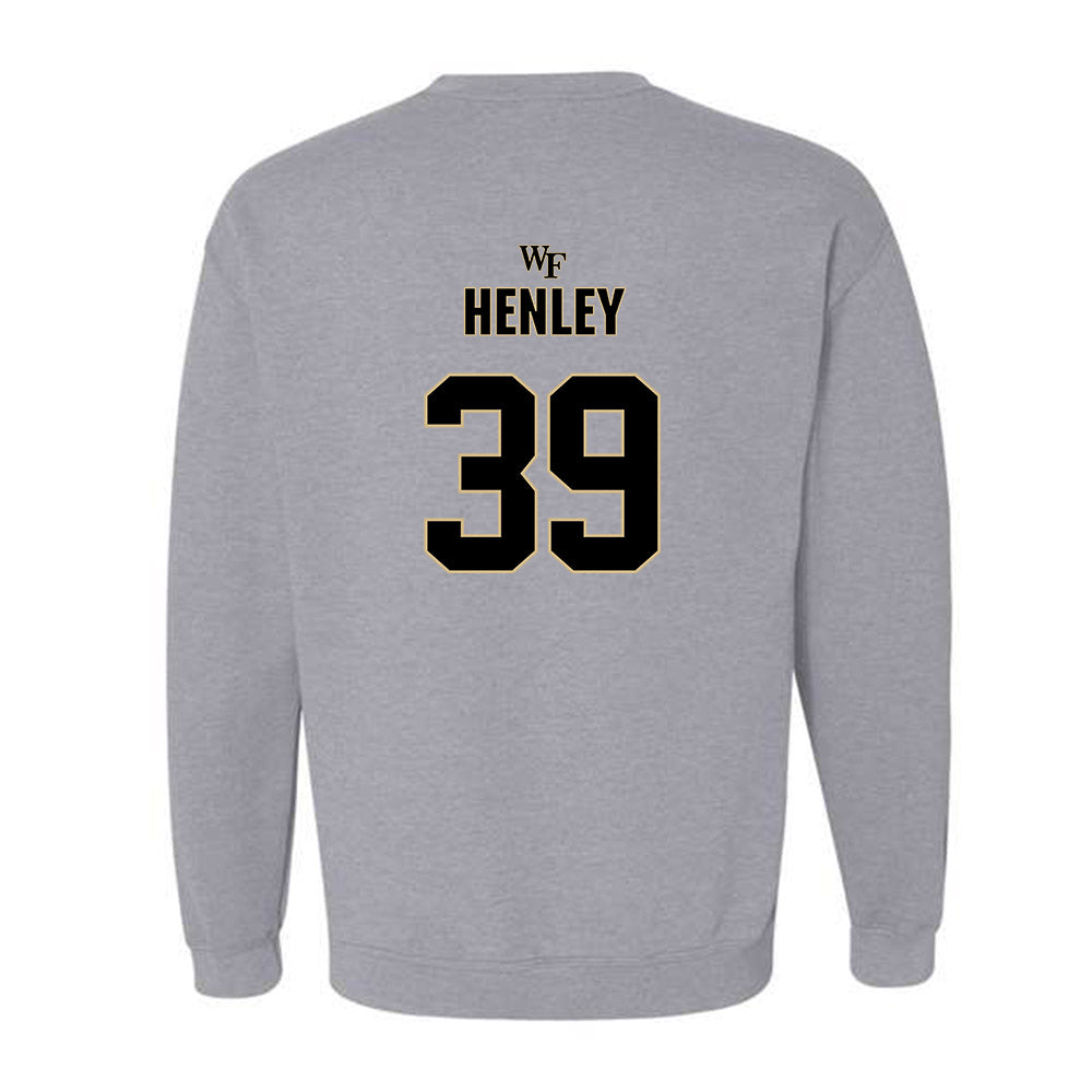 Wake Forest - NCAA Football : Ryan Henley - Crewneck Sweatshirt