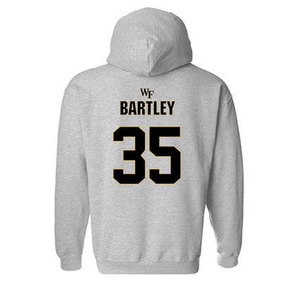 Wake Forest - NCAA Football : Koredell Bartley - Fashion Shersey Hooded Sweatshirt-1