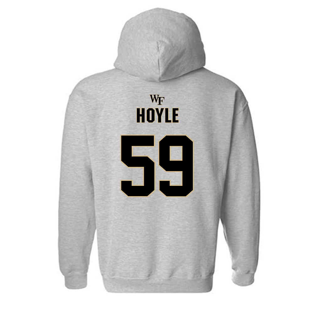 Wake Forest - NCAA Football : Brandon Hoyle - Fashion Shersey Hooded Sweatshirt-1