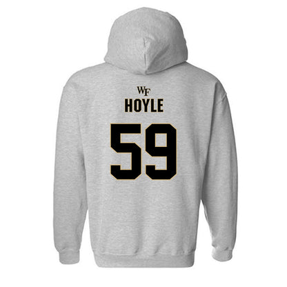 Wake Forest - NCAA Football : Brandon Hoyle - Fashion Shersey Hooded Sweatshirt-1