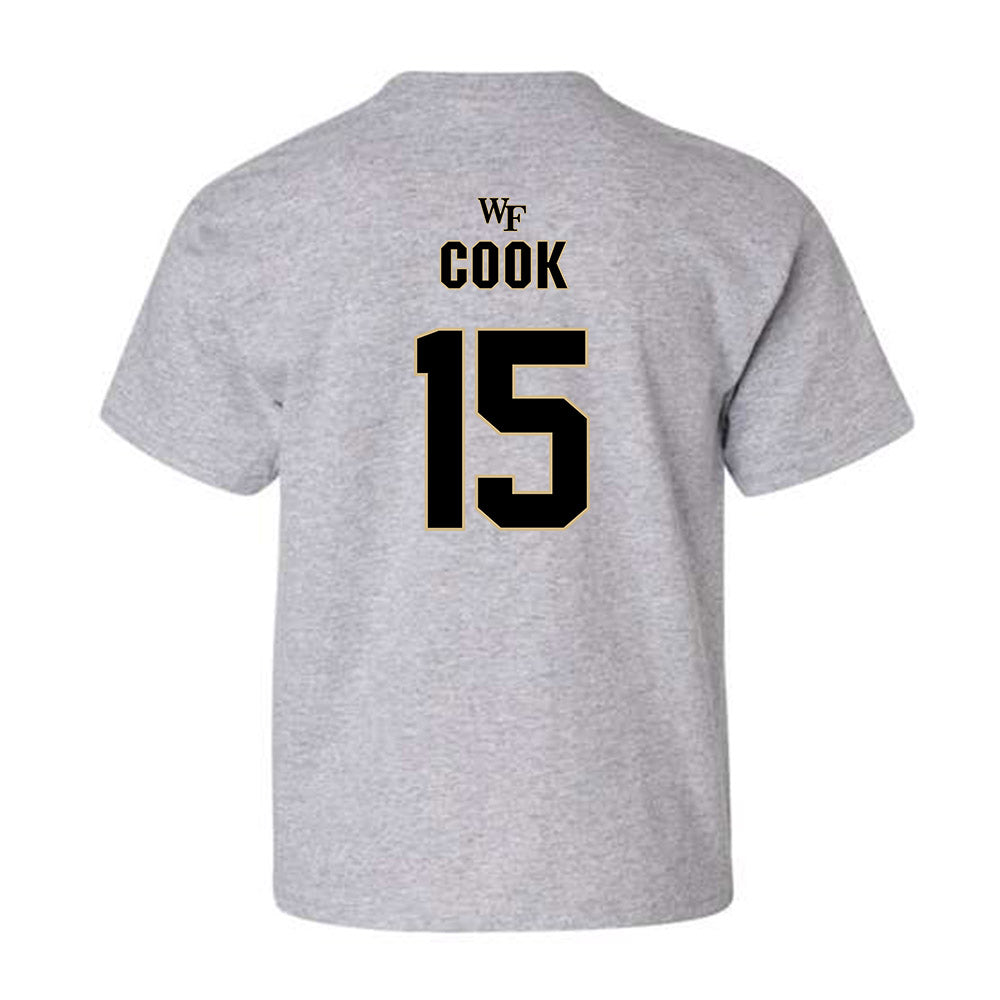 Wake Forest - NCAA Football : Devin Cook - Youth T-Shirt Classic Shersey