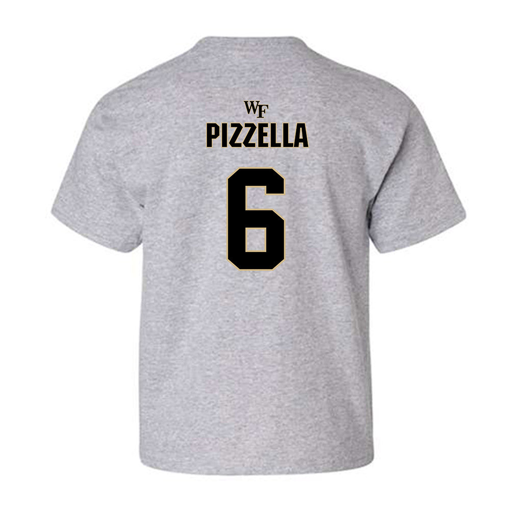 Wake Forest - NCAA Football : Steele Pizzella - Fashion Shersey Youth T-Shirt-1