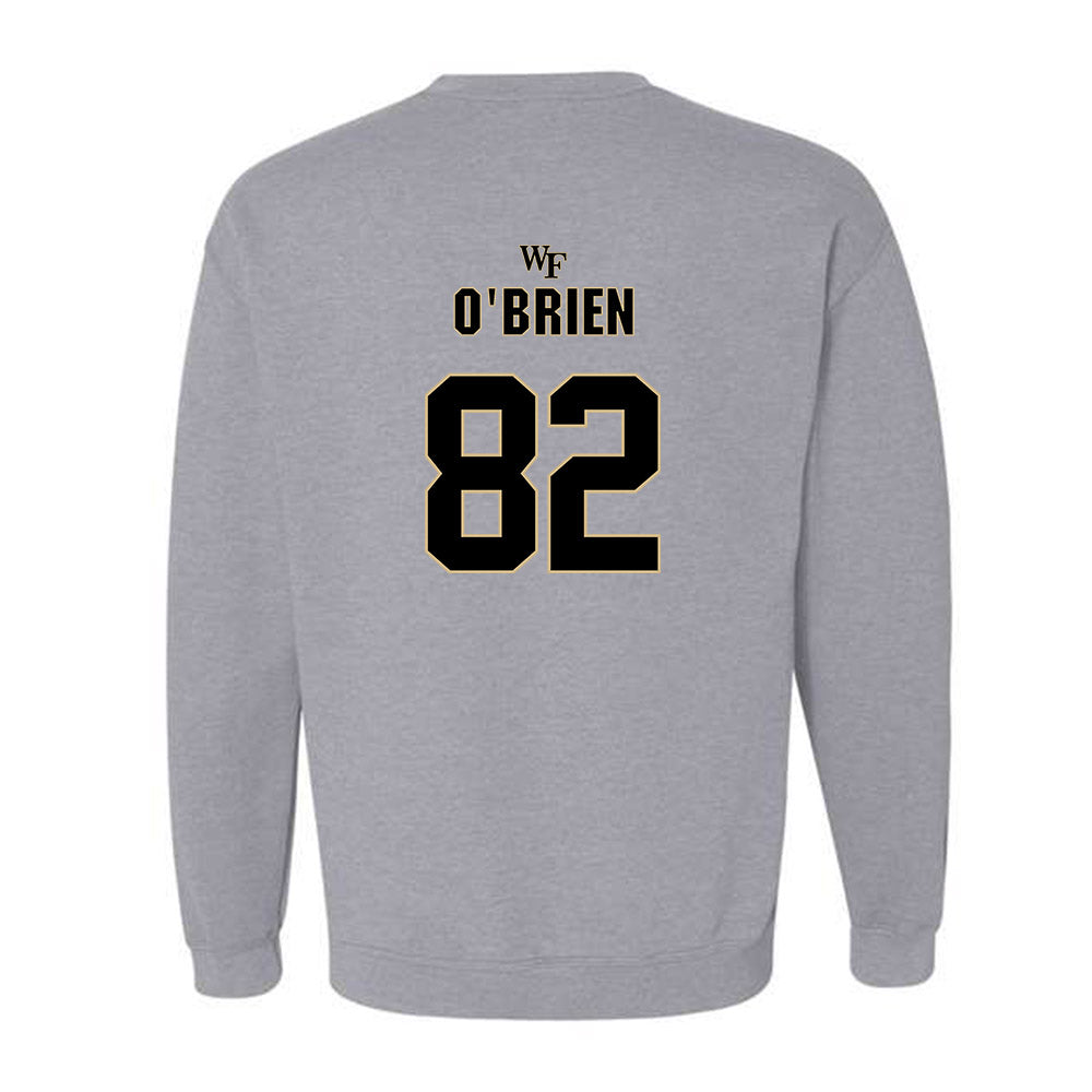 Wake Forest - NCAA Football : Hugh O'Brien - Fashion Shersey Crewneck Sweatshirt-1