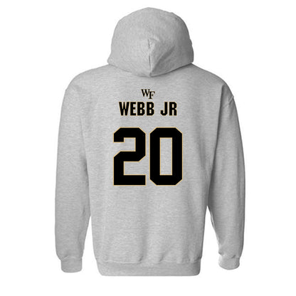 Wake Forest - NCAA Football : Lardarius Webb Jr - Fashion Shersey Hooded Sweatshirt-1