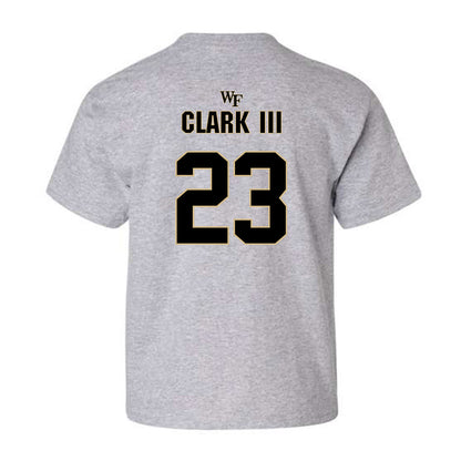 Wake Forest - NCAA Football : Ty Clark III - Youth T-Shirt