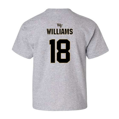 Wake Forest - NCAA Football : BJ Williams - Youth T-Shirt
