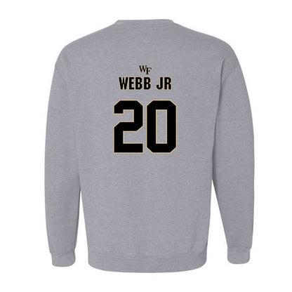 Wake Forest - NCAA Football : Lardarius Webb Jr - Fashion Shersey Crewneck Sweatshirt-1