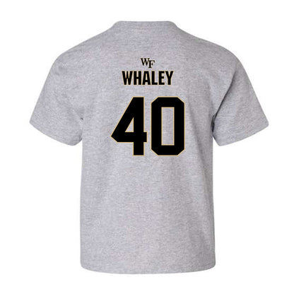 Wake Forest - NCAA Football : Whittman Whaley - Youth T-Shirt