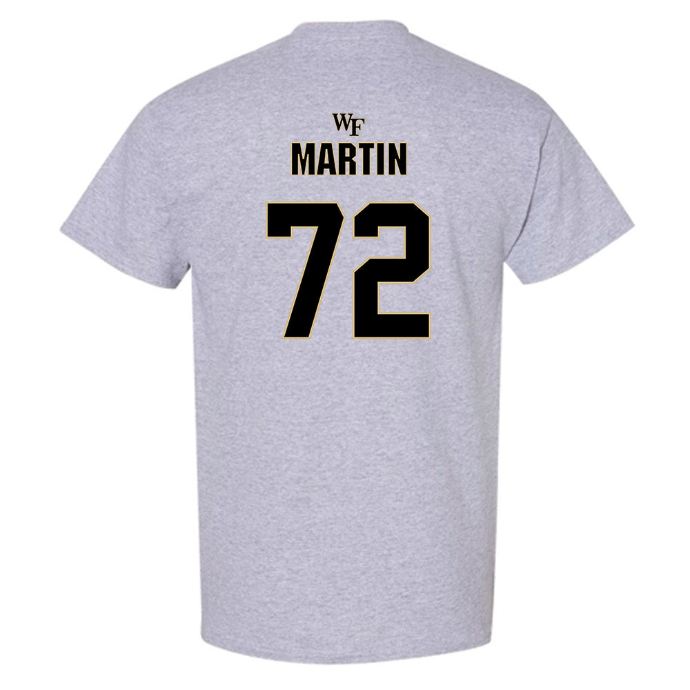 Wake Forest - NCAA Football : Aidan Martin - Fashion Shersey T-Shirt-1