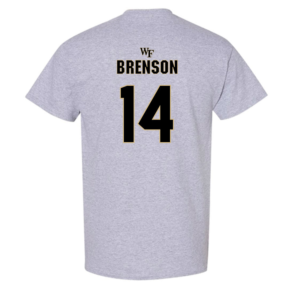Wake Forest - NCAA Football : Chevalier Brenson - Fashion Shersey T-Shirt-1